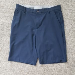 Mens Adidas Navy Golf Shorts - Size 32